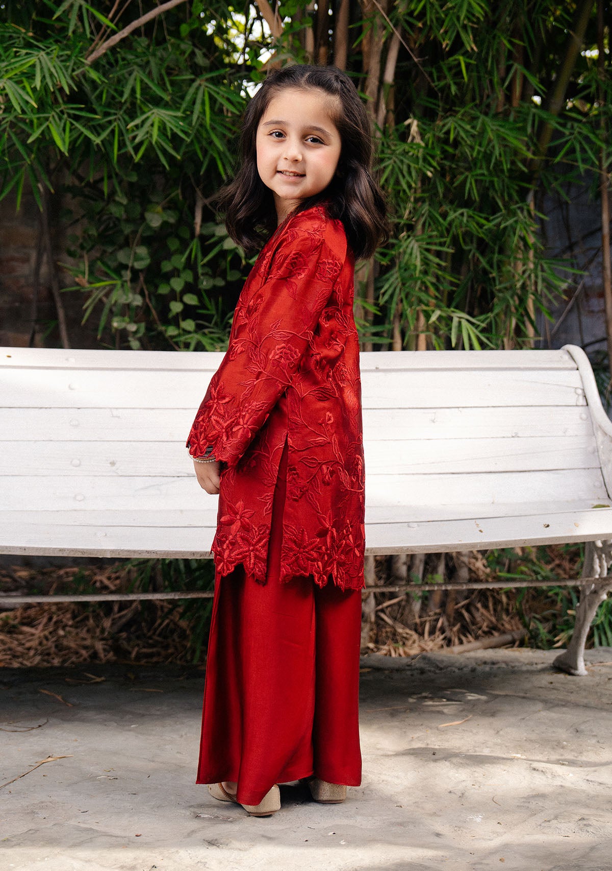 Arina Maroon Kids